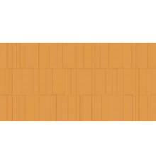 Декор Creto Mono Mars mustard глянцевый 30x60, оранжевый