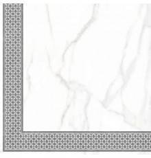 Декор LB-Ceramics Каррара Нова 7346-0004 матовый 45х45 угол