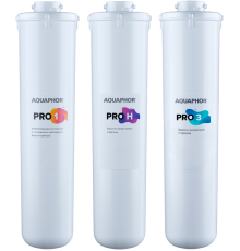 Комплект картриджей Аквафор Кристалл Baby H Pro Pro 1, Pro Н, Pro 3