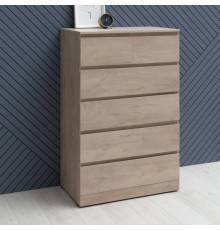 Комод Aquanet Сканди 80 дуб эдгрейн, 6 ящиков