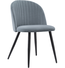 Стул Woodville Gabi 1 gray, ножки black
