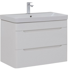 Тумба с раковиной Aquanet София 80 2 ящика