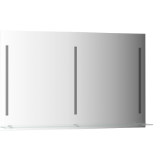 Зеркало Evoform Ledline-S BY 2168 120x75 с полкой