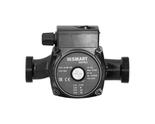 Циркуляционный насос Smart Install CPS 25-80 180 3-х скоростной 110103S Циркуляционный насос Smart Install CPS 25-80 180 3-х скоростной 110103S