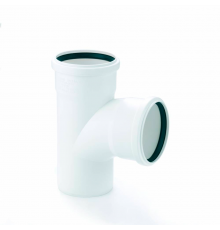 Тройник Rehau 110/110/87° max flow (гидравлический оптимизированный радиус изгиба) 11230051001