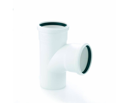 Тройник Rehau 110/110/87° max flow (гидравлический оптимизированный радиус изгиба) 11230051001