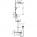 Hansgrohe Rainmaker Select 460 Showerpipe, Душевая стройка, с термостатическим смесителем, верхний душ 46х30см., цвет: хром. 27109400