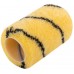 Ролик полиакриловый, бежевый с черной полоской, диам. 40/61 мм; ворс 10,4 мм, 100 мм