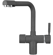 Смеситель для кухни Point PN3104 графит