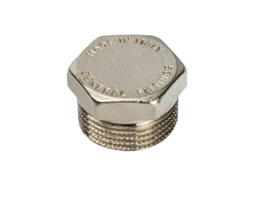 Заглушка STOUT НР никелированная 3/4 SFT-0025-000034