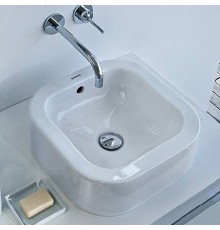 DURAVIT Happy D.2 Раковина 40х40 см, без отв., цвет: белый. 2314400000