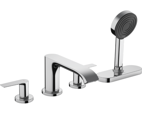 HG 75 444 000 Vivenis Смеситель на борт ванны, на 4 отв., sBox (внешняя монтажная часть)