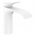 Hansgrohe Vivenis Смеситель для раковины, на 1 отв., с донным клапаном, цвет: белый матовый. 75020700
