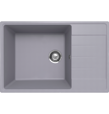 Мойка кухонная Ulgran Quartz Prima 760 бетон