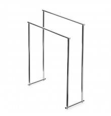 Decor Walther Bar Полотенцедержатель 87см., напольный, двойной, цвет: хром. 0509200