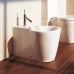 Duravit Starck 1 Биде напольное приставное, 64х41см, с 1 отв под смеситель, цвет: белый. 0274100000