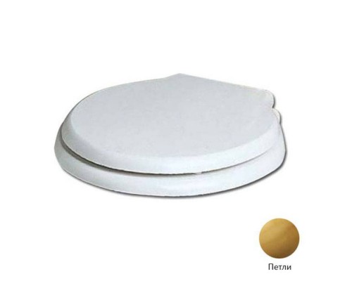 Azzurra Jubilaeum Сиденье для унитаза, микролифт, цвет: Bianco lucido/золото. 1800/F bi/oro Azzurra Jubilaeum Сиденье для унитаза, микролифт, цвет: Bianco lucido/золото. 1800/F bi/oro