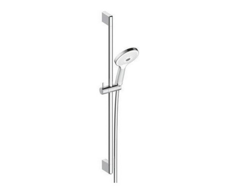 Duravit Wave Душевая система: держатель для душа 70см., шланг для душа 160см., ручной душ Oslash;13см., 3 режима, цвет: хром. UV0680004010 / UV0680004C10