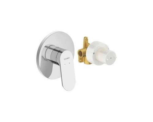 Duravit Wave Смеситель для душа, встраиваемый, цвет: хром. WA4210007010 Duravit Wave Смеситель для душа, встраиваемый, цвет: хром. WA4210007010