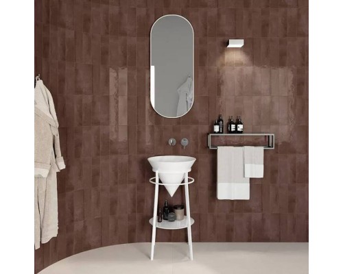 Kerama Marazzi Cono 42 Зеркало 42см., подвесное, цвет: белый матовый. CO.mi.P.42\WHT Kerama Marazzi Cono 42 Зеркало 42см., подвесное, цвет: белый матовый. CO.mi.P.42\WHT