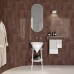 Kerama Marazzi Cono 42 Зеркало 42см., подвесное, цвет: белый матовый. CO.mi.P.42\WHT