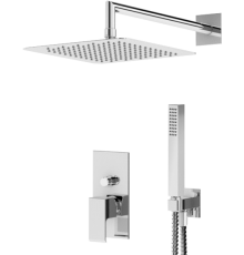 Душевой комплект Cezares Porta DSIPQ-30-01 С ВНУТРЕННЕЙ ЧАСТЬЮ, хром
