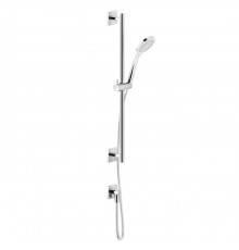 Gessi Rilievo Штанга в комплекте с душевой лейкой, шланг 1,50 м, вывод воды из стены, цвет: хром. 59242#031