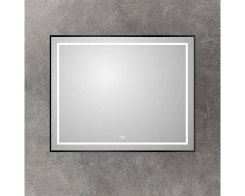 Зеркало BelBagno Kraft 80x100, с подсветкой, с подогревом, черный Зеркало BelBagno Kraft 80x100, с подсветкой, с подогревом, черный