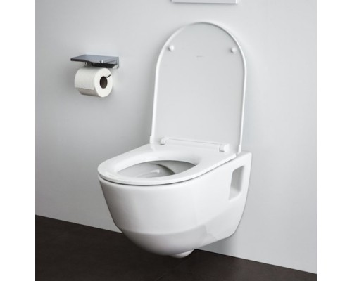 Laufen Pro Унитаз подвесной, безободковый, 53х36х34см., покрытие LLC, цвет: белый. 8.2096.6.400.000.1