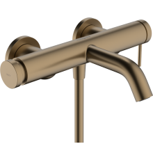 Смеситель для ванны с душем Hansgrohe Tecturis S 73422140 шлифованная бронза