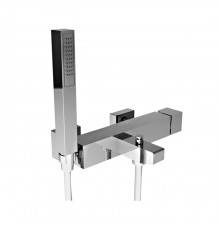 Stella Bamboo Quadro Смеситель для ванны 3267/306 с ручным душем, цвет: хром. BQ 02004 CR00