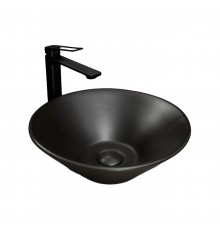 Накладная раковина GID Esfera N9102bg черная графит