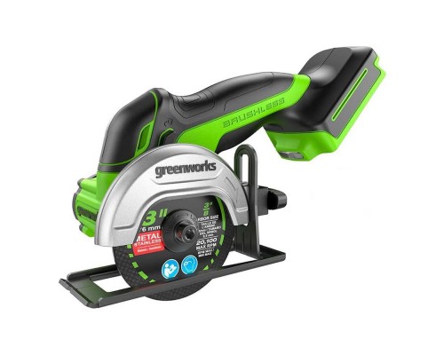 Машина шлифовальная угловая Greenworks GD24UCS 24 V (без АКБ и ЗУ) Машина шлифовальная угловая Greenworks GD24UCS 24 V (без АКБ и ЗУ)