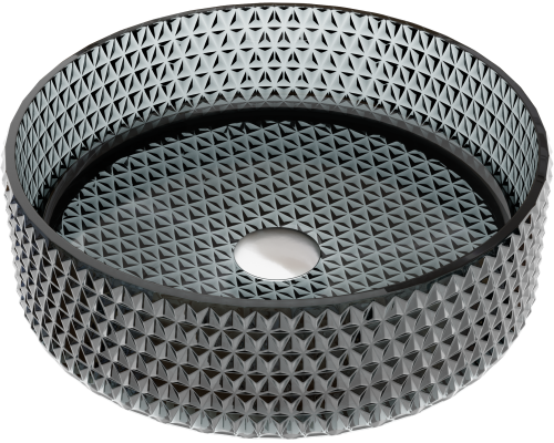 Раковина Ceramicanova Cristal CN6060 черная Раковина Ceramicanova Cristal CN6060 черная