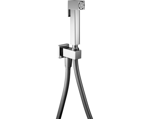 CISAL Shower Гигиенический душ со шлангом 120 см,вывод с держателем, цвет: хром. CU00791021 Акция CISAL Shower Гигиенический душ со шлангом 120 см,вывод с держателем, цвет: хром. CU00791021 Акция