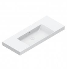 Catalano Zero Раковина 125x50см, без отв., цвет: белый глянцевый. 0121260001