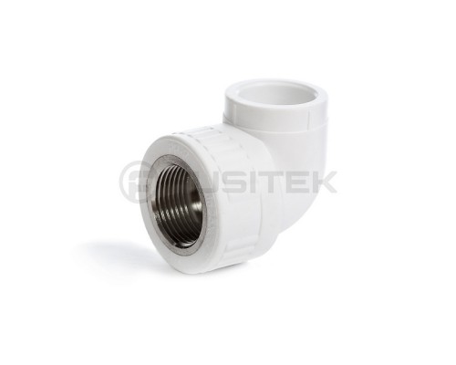 Угольник переходный Fusitek PP-R ВР Ø20х3/4. FT04402
