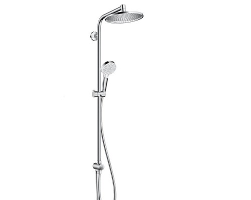HG 27 270 000 Crometta S Душевая система с переключателем Ø240/100 мм, 1/2 режима 27270000
