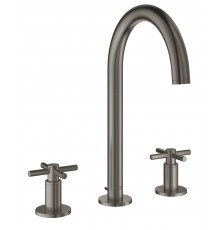 Grohe 20 008 AL3 Atrio Смеситель для раковины 190 мм, на 3 отв., со слив. гарн., Компл. 20008AL3Gr