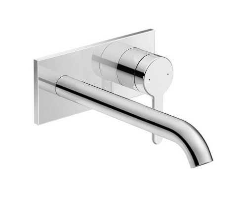 Duravit C.1 Смеситель для раковины, встраиваемый, излив 225мм, цвет: хром. C11070004010,  GK1900002000