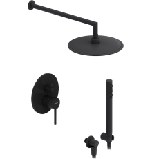 Душевой комплект Damixa Scandinavian Pure 936520300 С ВНУТРЕННЕЙ ЧАСТЬЮ, черный