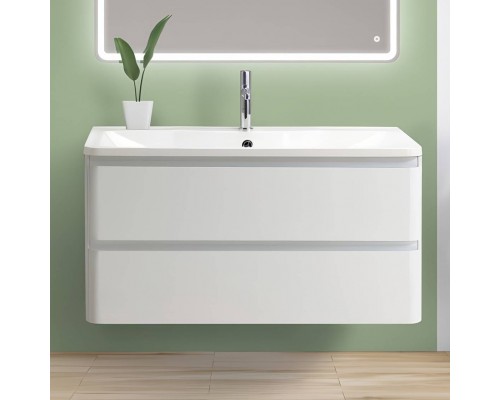 Тумба под раковину BelBagno Albano 80 подвесная, bianco lucido