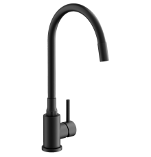 Смеситель для кухни BELZ B810 B73810-7 с гибким изливом, черный