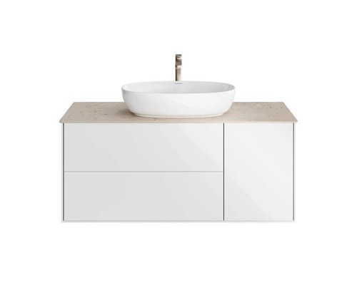 Kerama Marazzi PLAZA Modern Тумба подвесная 120x48см, 3 ящика, цвет: белый . PLB.M.120.3\WHT Kerama Marazzi PLAZA Modern Тумба подвесная 120x48см, 3 ящика, цвет: белый . PLB.M.120.3\WHT
