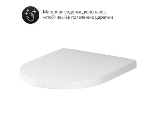 C741701SC Унитаз подвесной FlashClean с сиденьем микролифт C741701SC Унитаз подвесной FlashClean с сиденьем микролифт