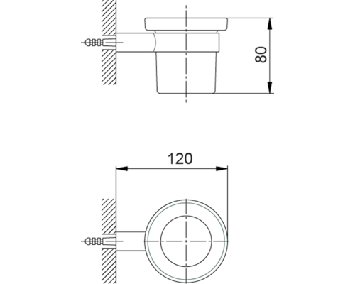 CISAL System Стакан подвесной, цвет: матовое стекло/хром. SY09050021 Акция CISAL System Стакан подвесной, цвет: матовое стекло/хром. SY09050021 Акция