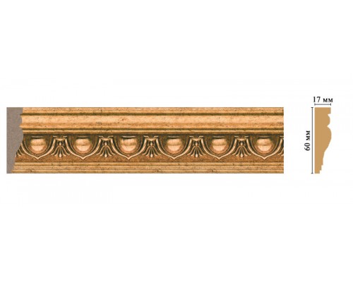 Молдинг DECOMASTER 161D-58 (60*17*2400мм) Молдинг DECOMASTER 161D-58 (60*17*2400мм)