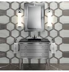 Oasis Lutetia Композиция №30 Комплект мебели напольный, 93х53хh210см, цвет: Dark Grey/хром.