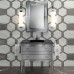Oasis Lutetia Композиция №30 Комплект мебели напольный, 93х53хh210см, цвет: Dark Grey/хром.