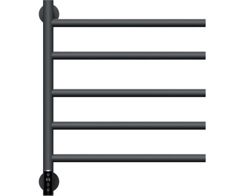 Полотенцесушитель электрический Bauedge Nimb Elegant AF0024 50x60 темно-серый металлик